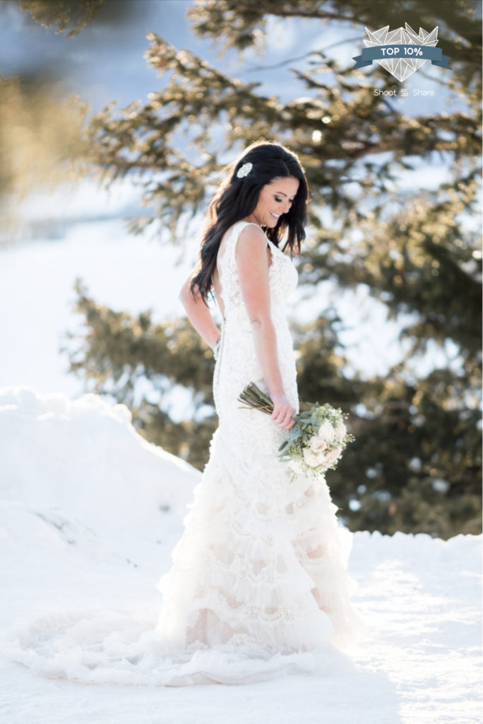 Bride at Sapphire Point