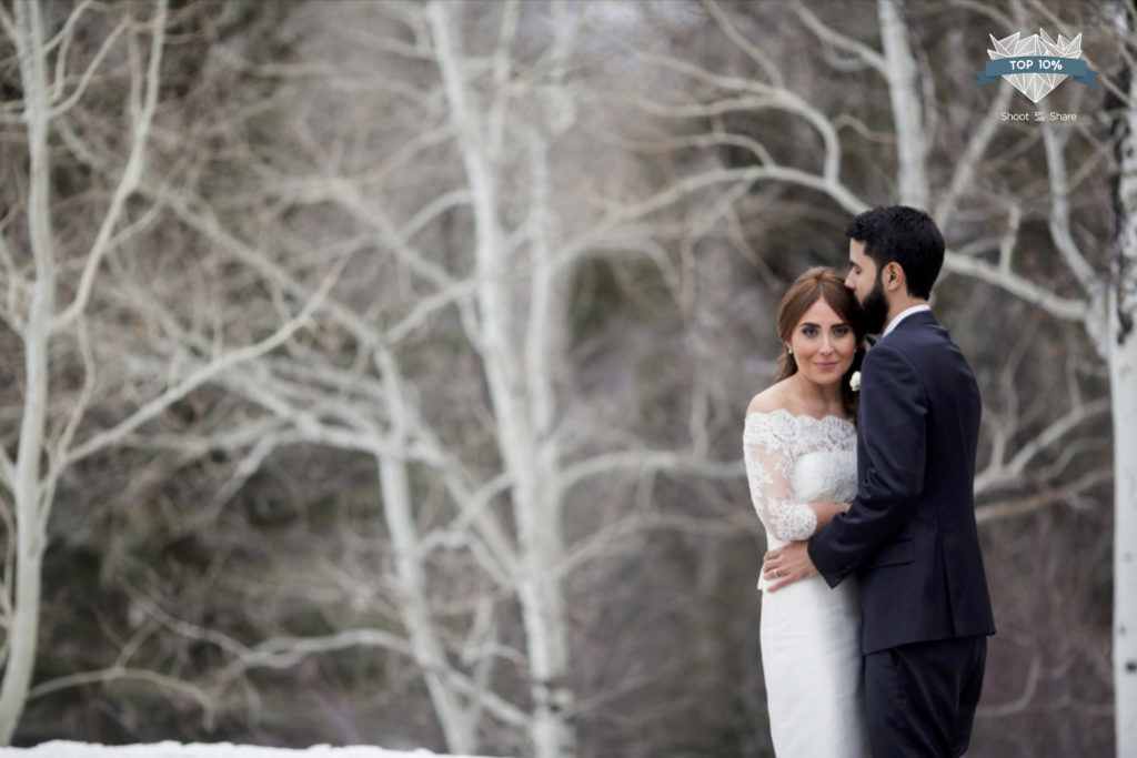 Winter Wedding in the aspens in Beaver Creek