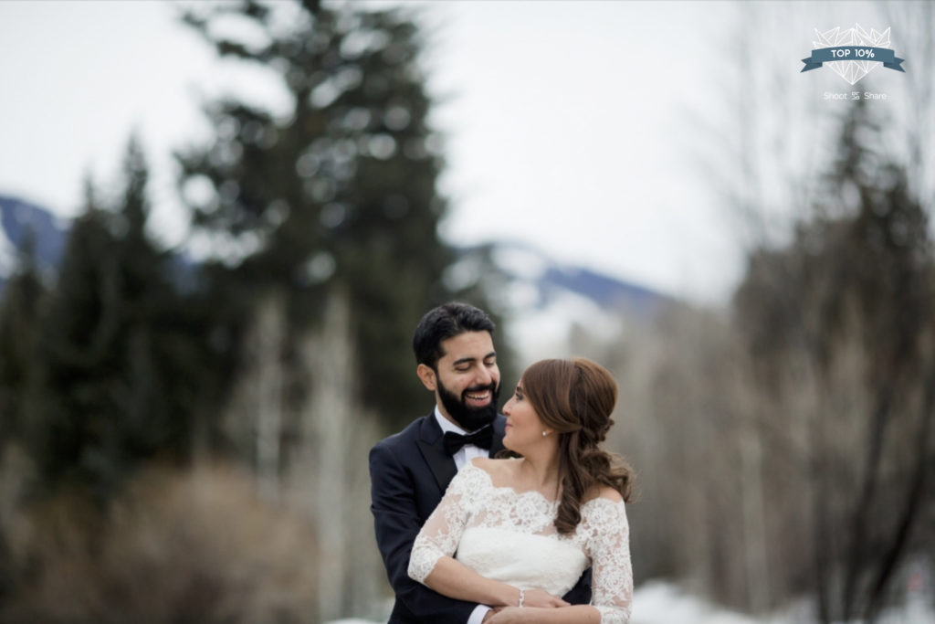 Winter wedding in Beaver Creek Colorado