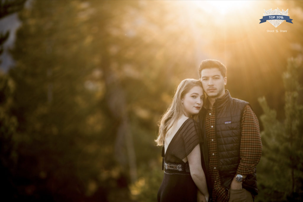 Engagement session in Breckenridge