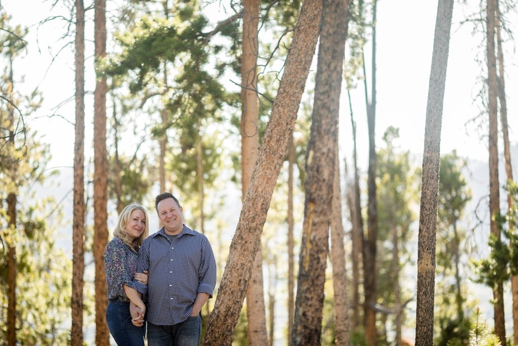 sapphire point spring golden hour engagement session 