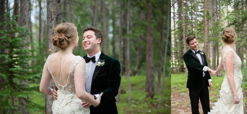 ten mile station wedding photographer first look