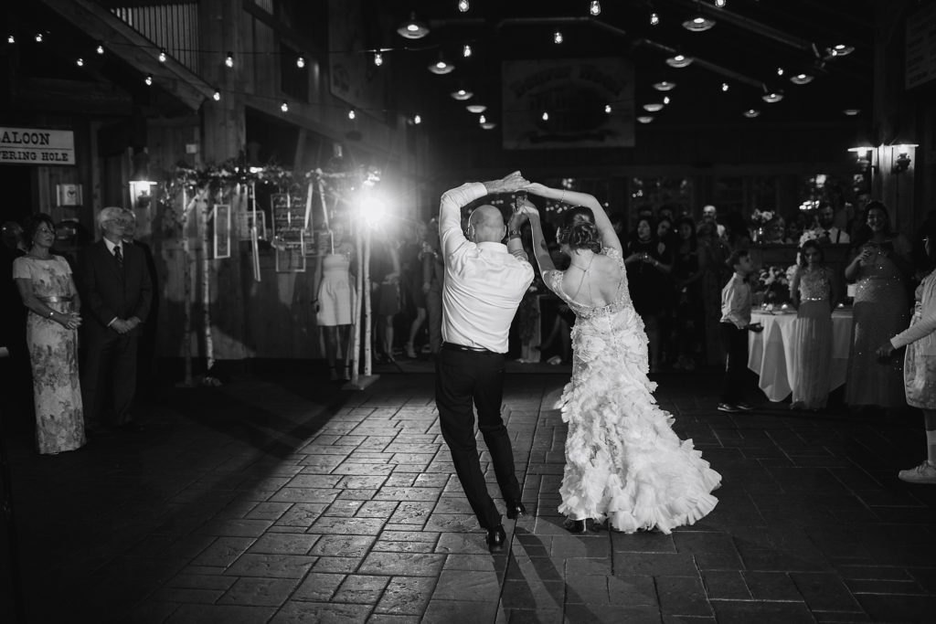 ten mile station wedding photographer dad daughter dance