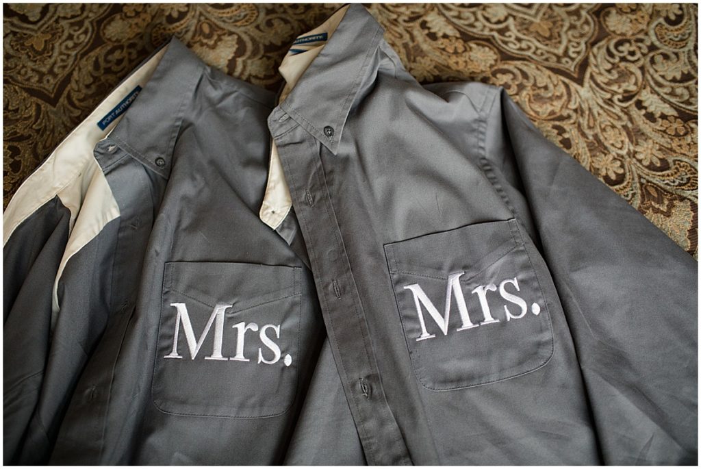 Wedding jackets for elopement ceremony at Sapphire Point.