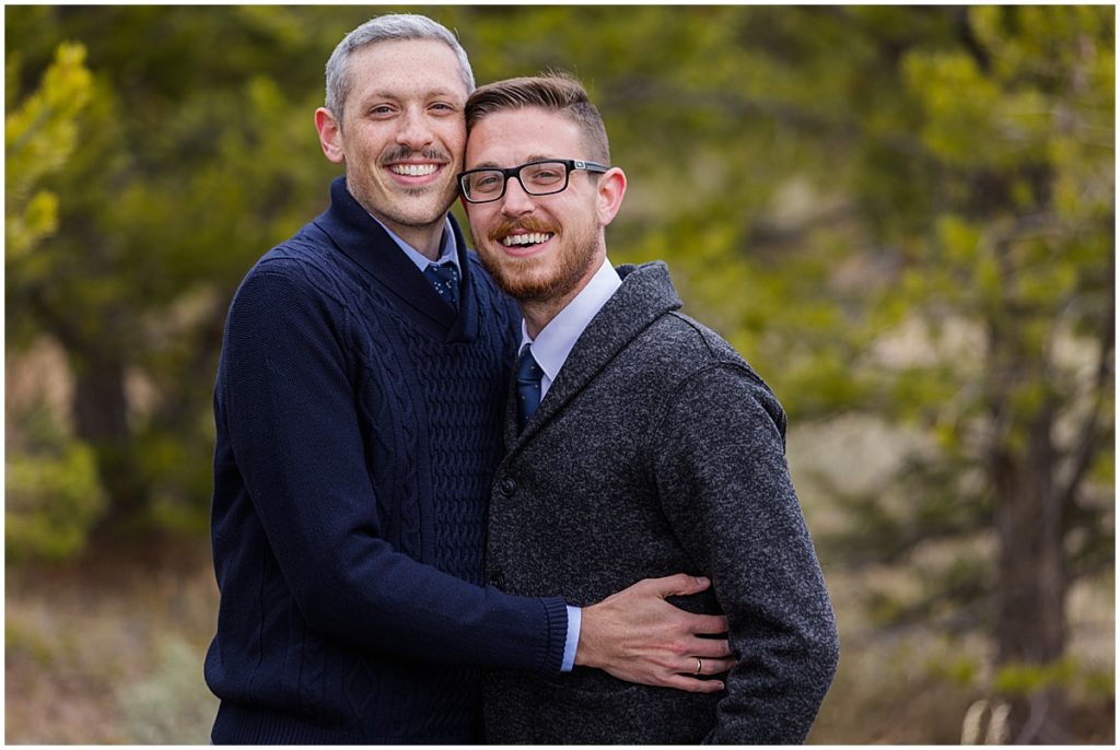 LGBTQ elopement at Windy Point in Breckenridge 