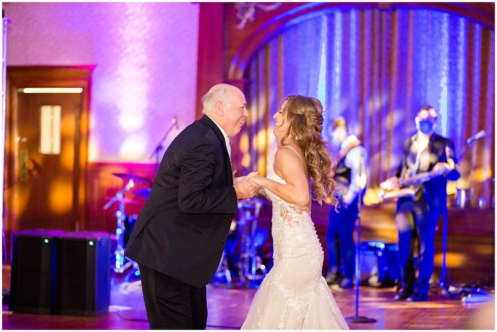 Daddy daughter first dance at the Stanley Hotel in Estes Park.