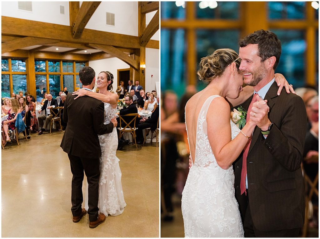 Brother sister first dance at Donovan Pavilion in Vail.