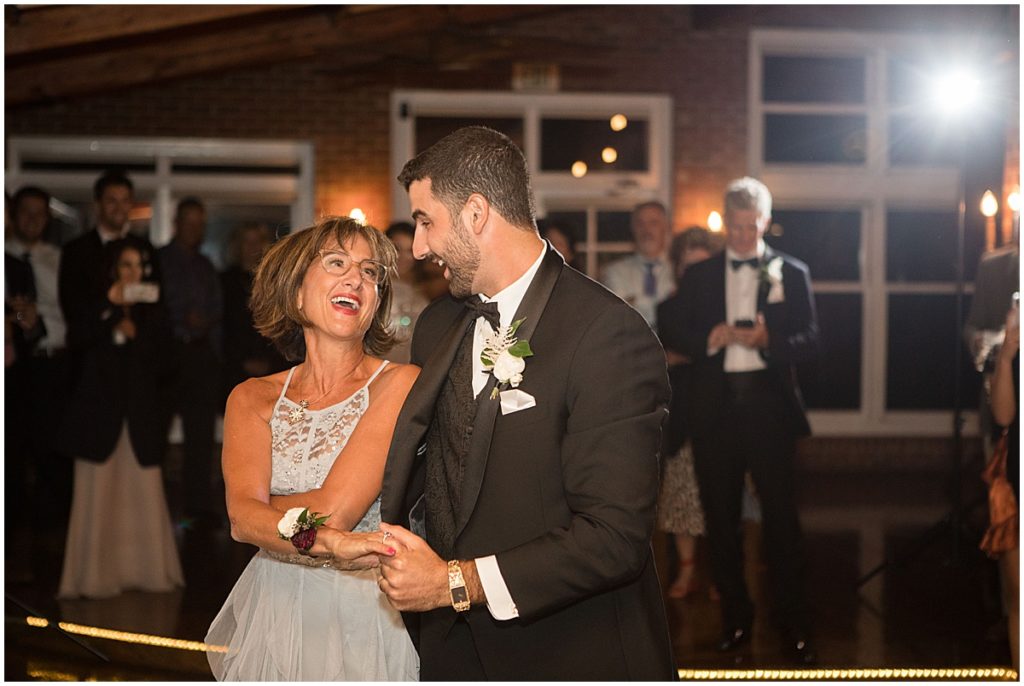 Mother son first dance at the Lionsgate in Louisville.
