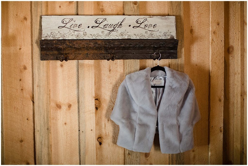 Indochino jacket hanging at Piney River Ranch in Vail