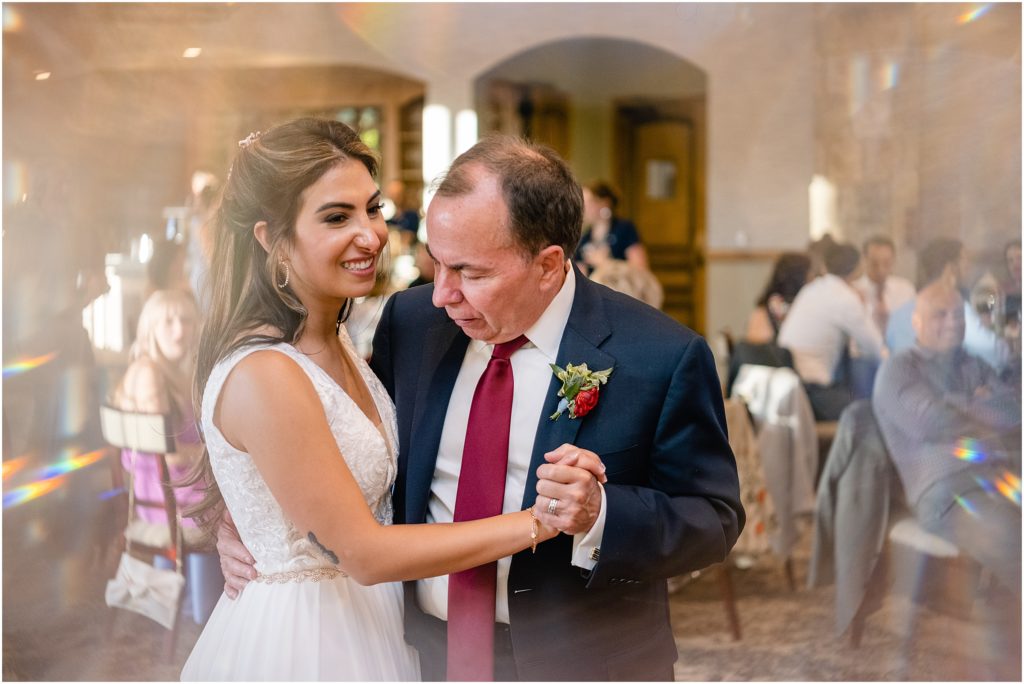 Father daughter first dance at Columbine Country Club