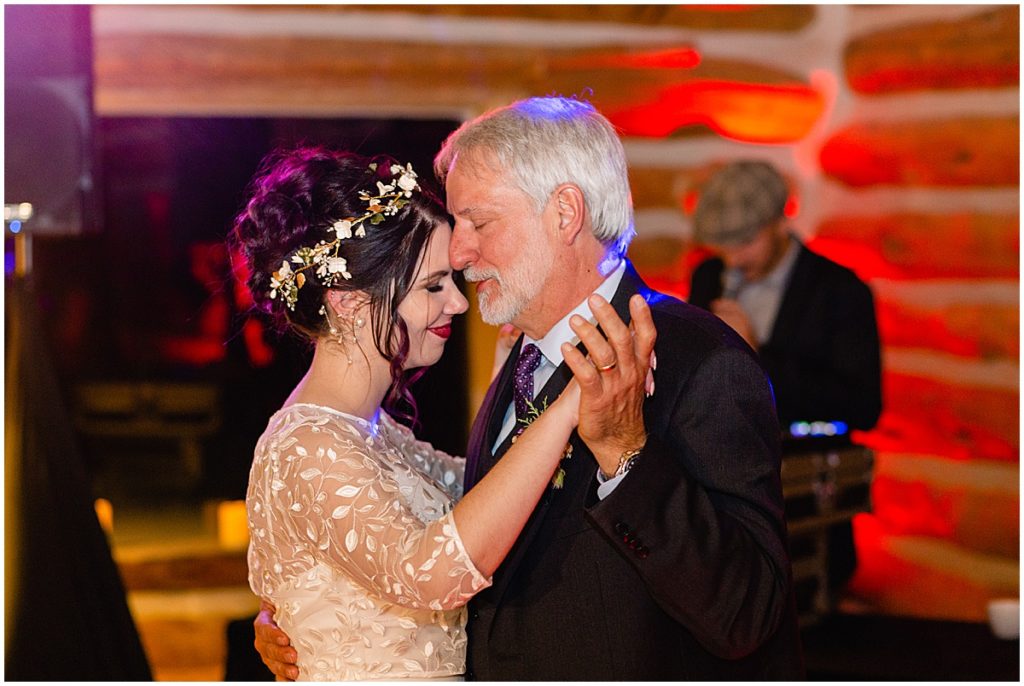 Father daughter first dance at Keystone Ranch