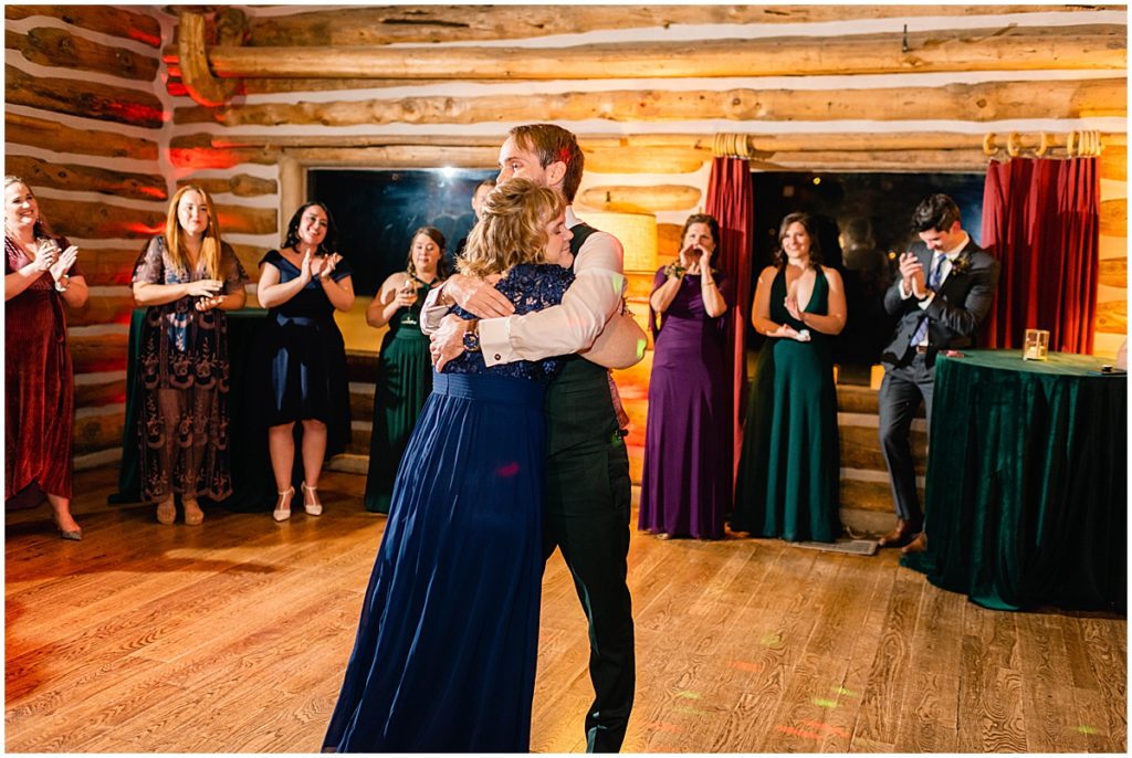 Mother son first dance at Keystone Ranch