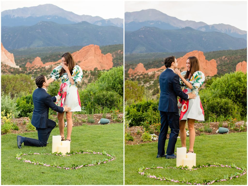 Proposal at Garden of the Gods