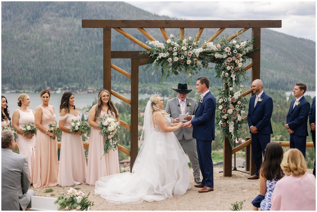 Wedding Ceremony at Grand Lake Lodge