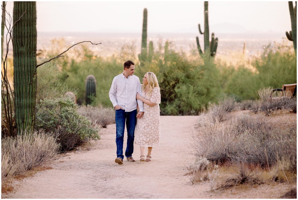 Engagement session in Phoenix Arizona