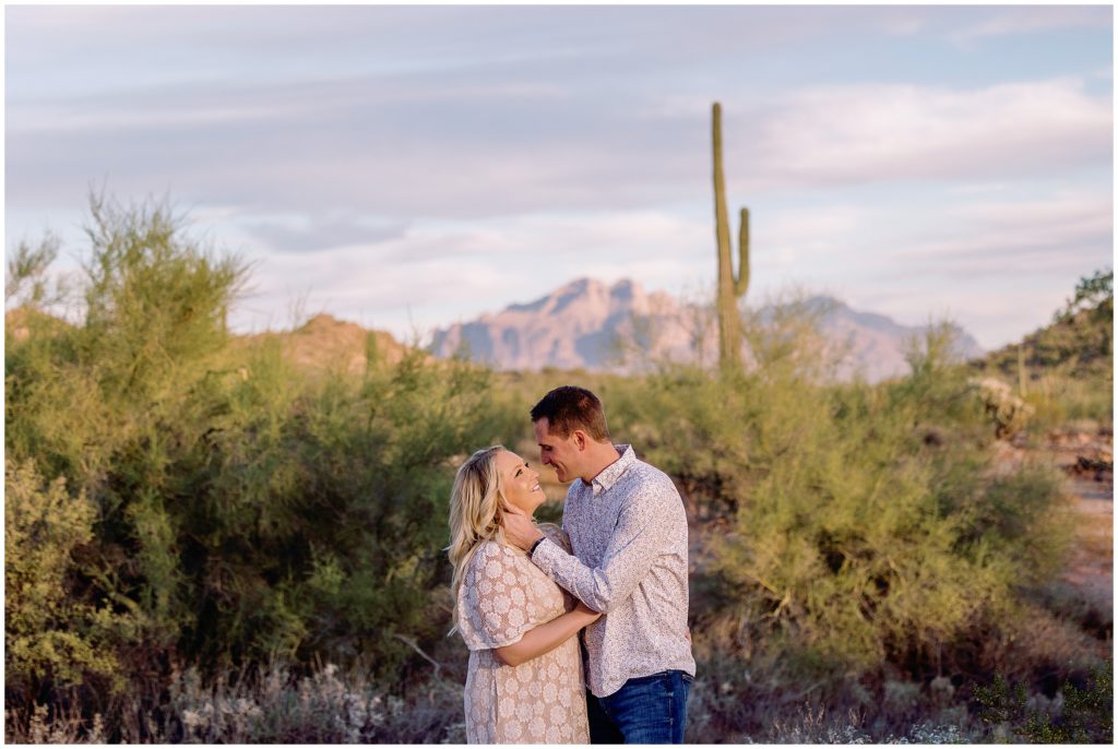 Engagement session in Phoenix Arizona