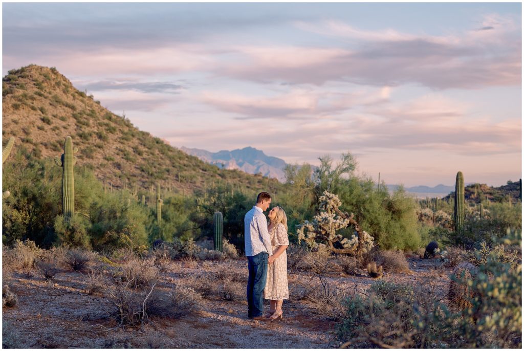 Engagement session in Phoenix Arizona