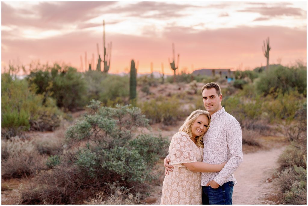 Engagement session in Phoenix Arizona