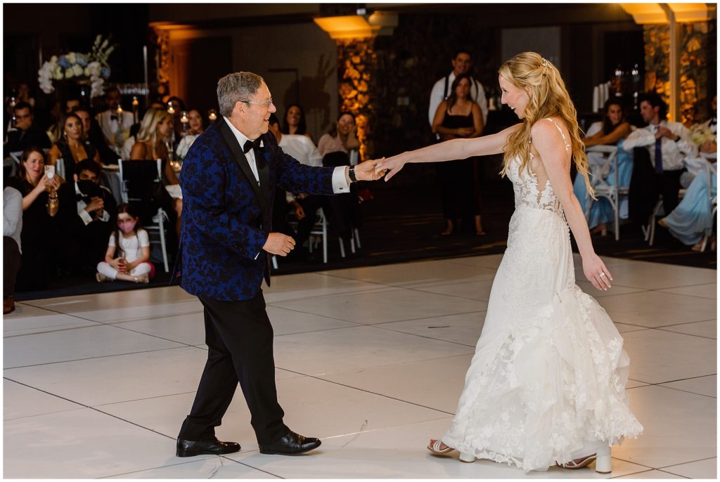 Father Daughter first dance at park hyatt in beaver creek 