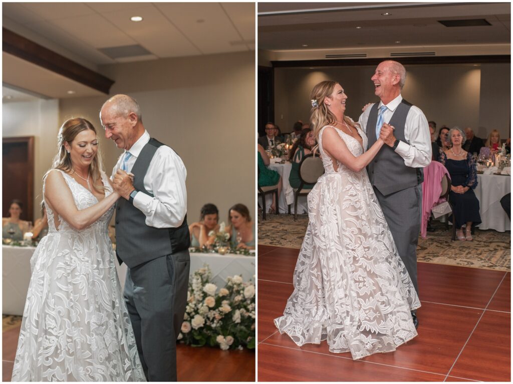 Father daughter dance at Garden of the Gods Resort