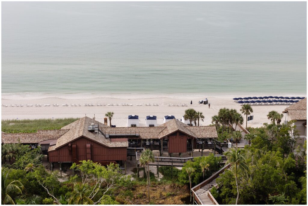 View of the ocean from Ritz Carlton in Naples