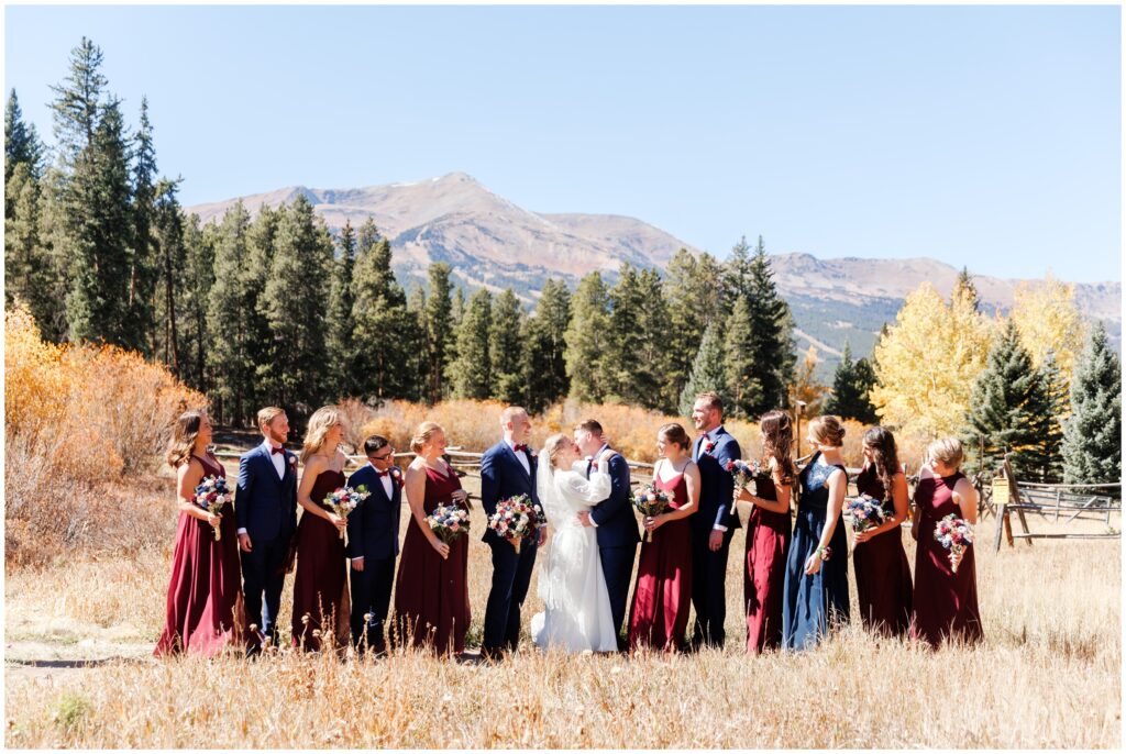 Bridal party together The Lodge at Breckenridge