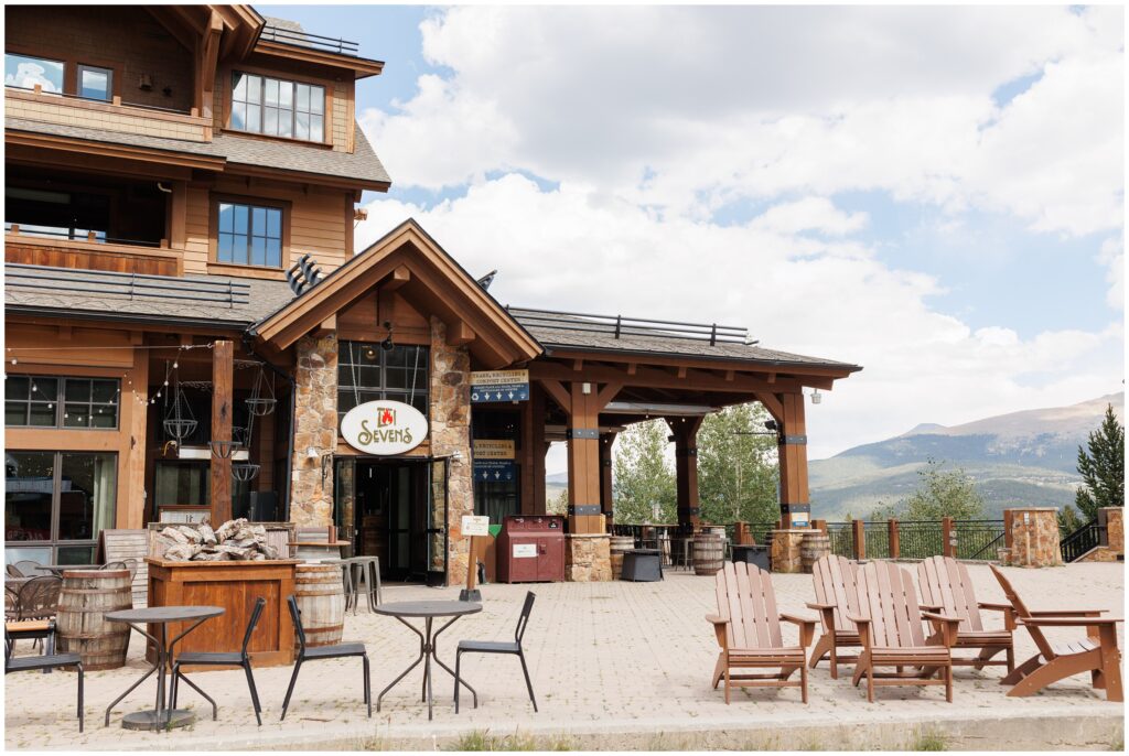 Entrance to Sevens on Peak 7 in Breckenridge