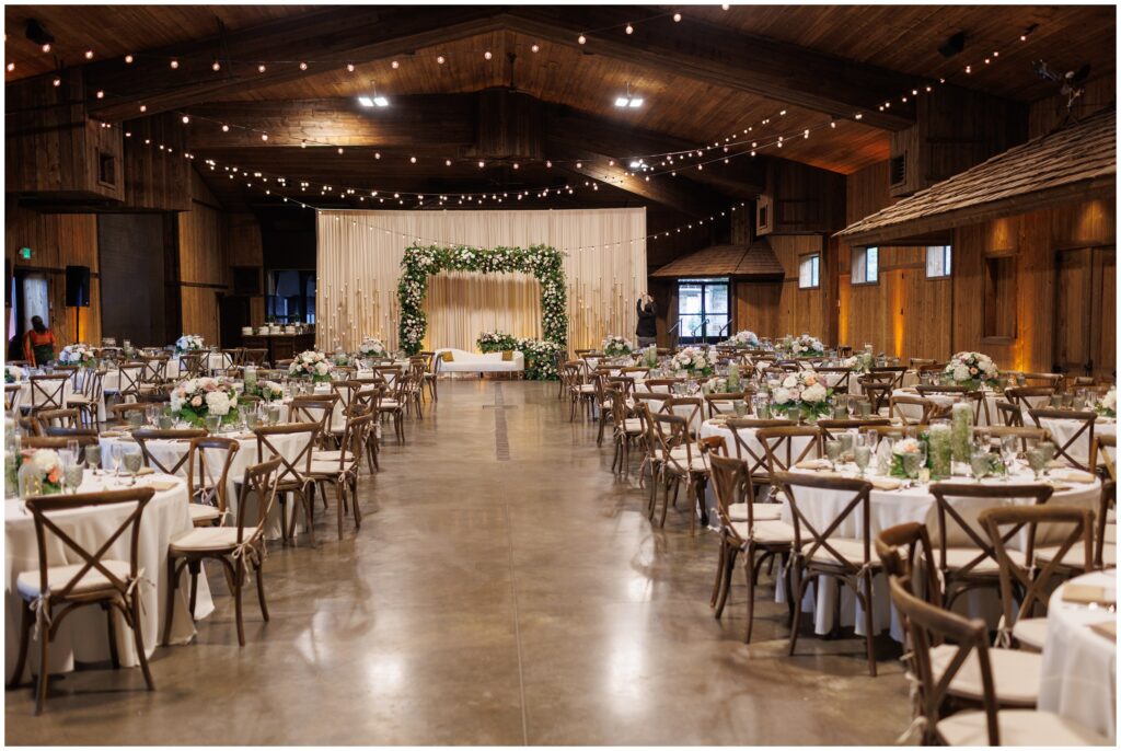 Reception room at Spruce Mountain 