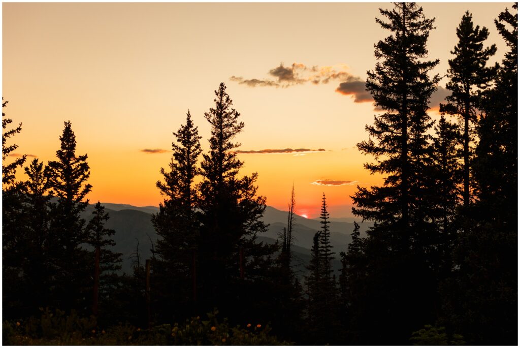 Sunset at Aspen Mountain Club