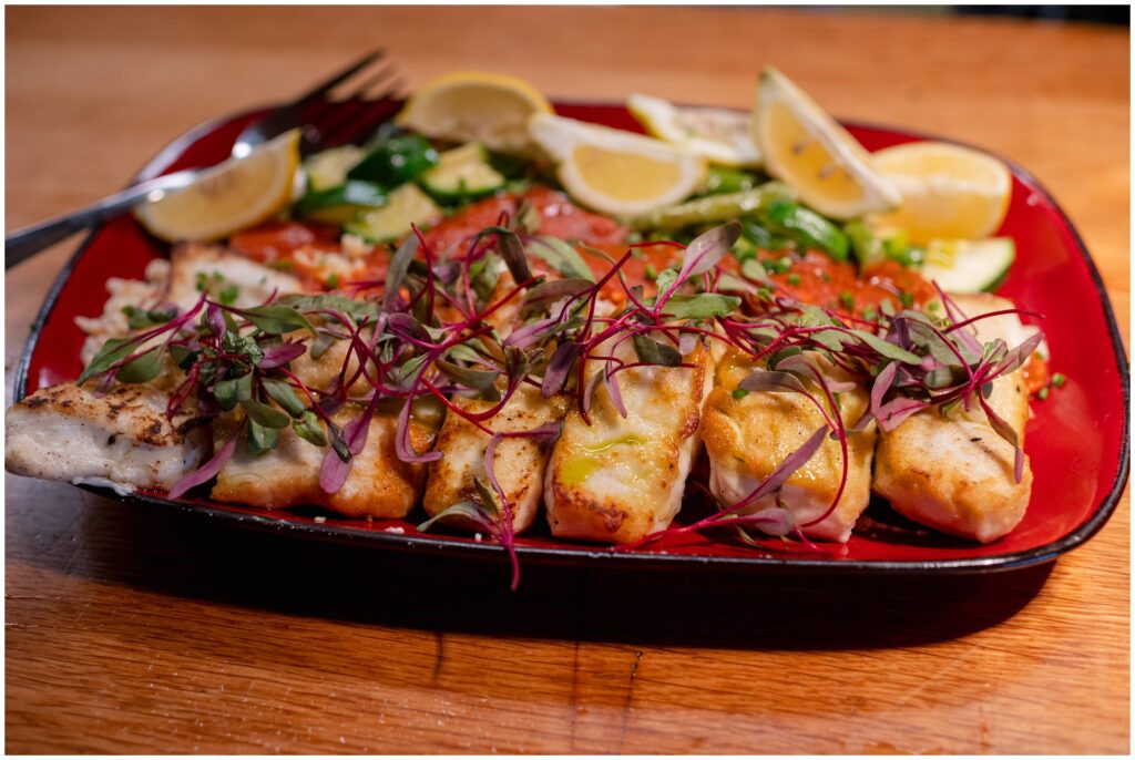 Passed appetizers at Table 79 in Steamboat Springs
