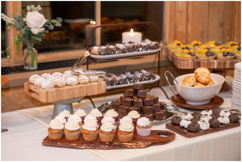 desert trays by butterhorn bakery